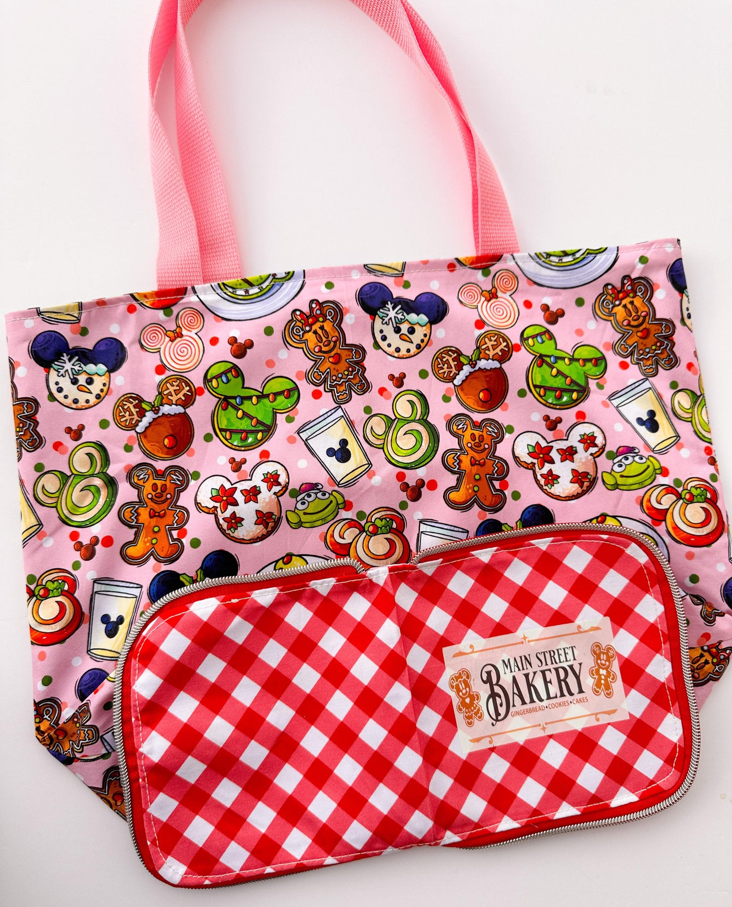 SANTA'S COOKIES RED PLAID - Custom Order