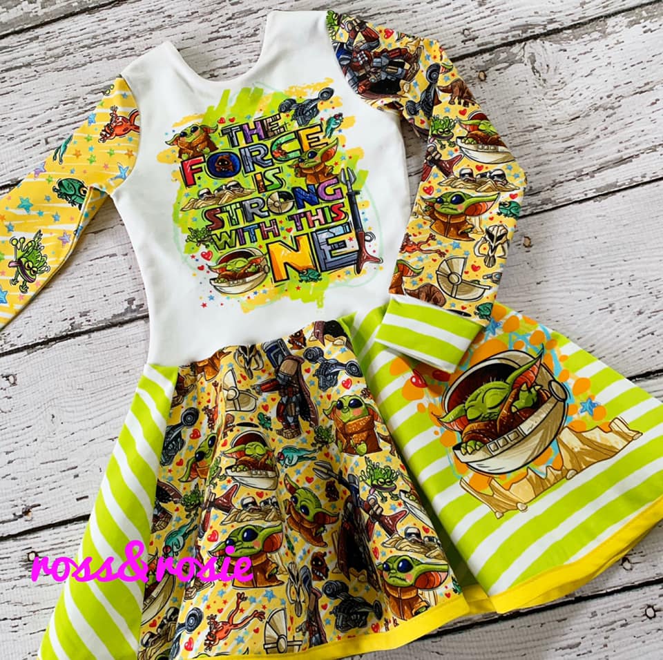 The Child Green Stripe - Custom Order