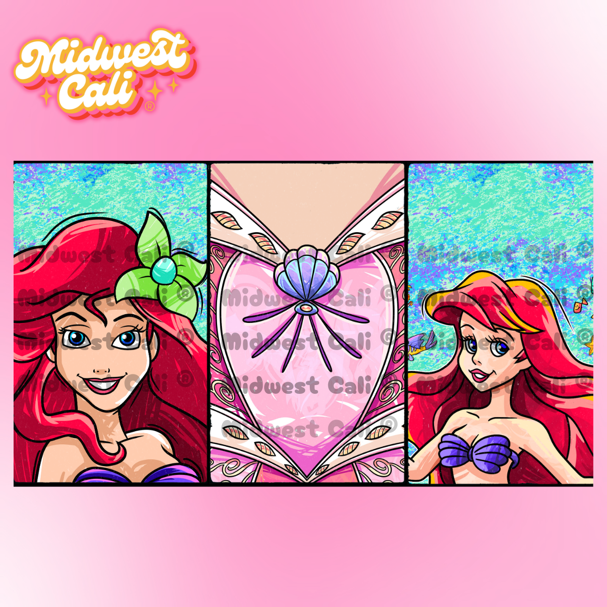 Under the Sea Dress Costume Panel Pack - Custom Order