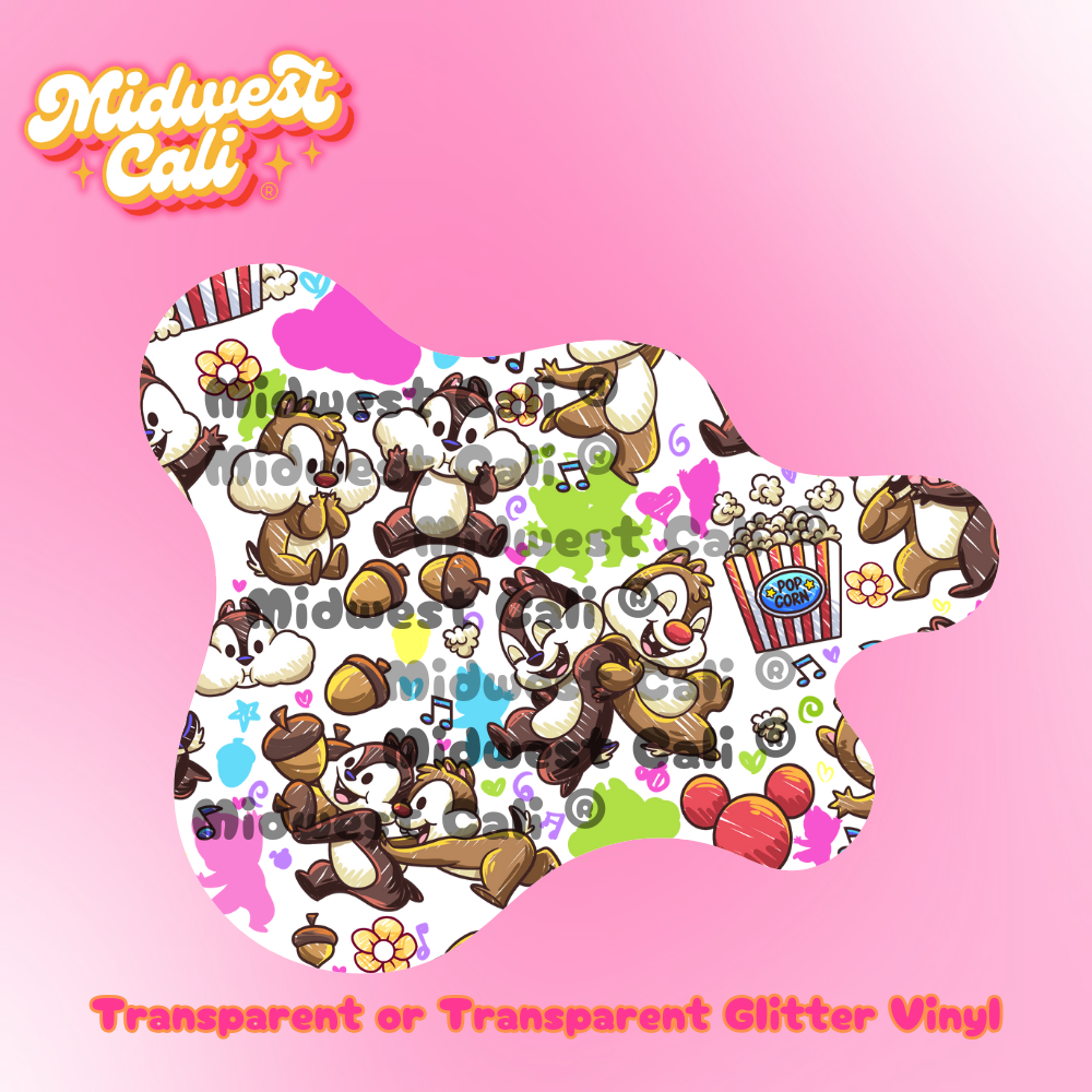 Chipmunk Friends BLUE SMALL SCALE - Custom Order