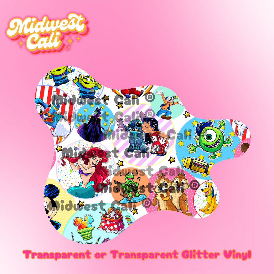 Mousey Park Stickers SMALL SCALE - Custom Order