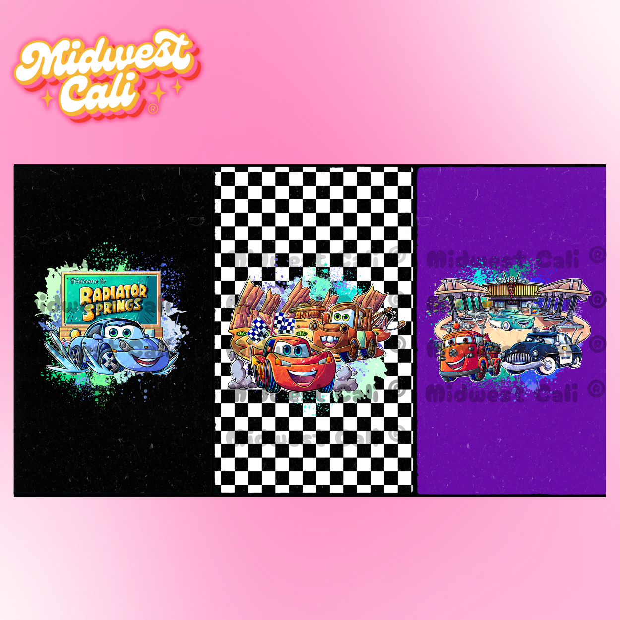 Cars Panel Pack - Custom Order