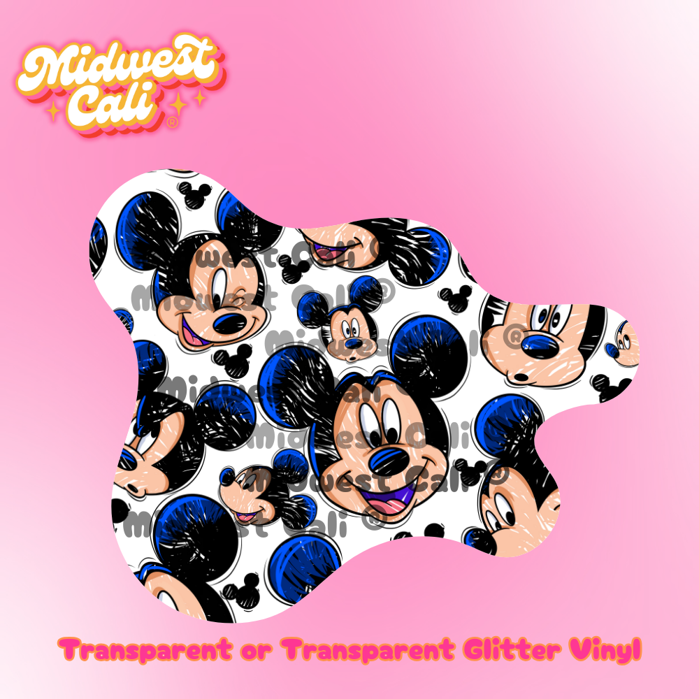 Mousey Tie Dye Faces - Custom Order