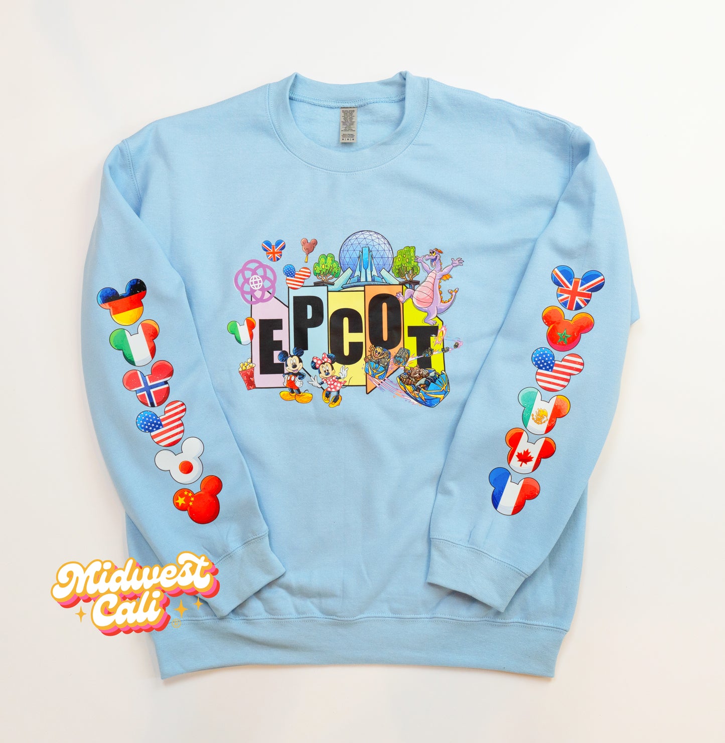World Park - Midwest Cali Original Premium Fleece Sweatshirt MADE TO ORDER