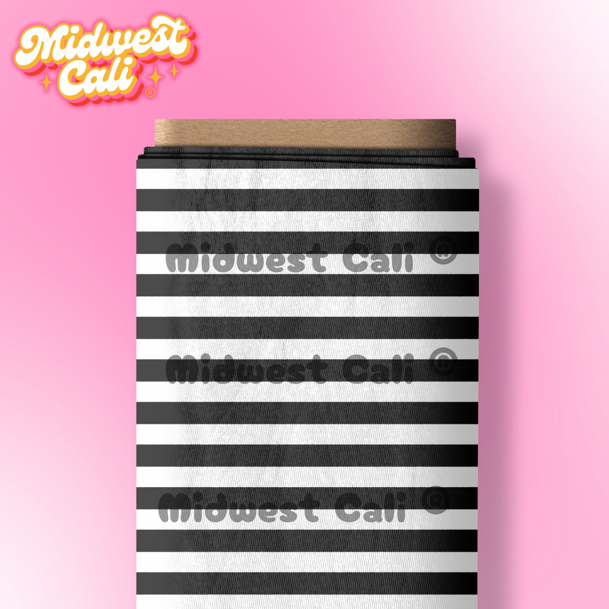 Pinocchio Black & White Stripe - Custom Order