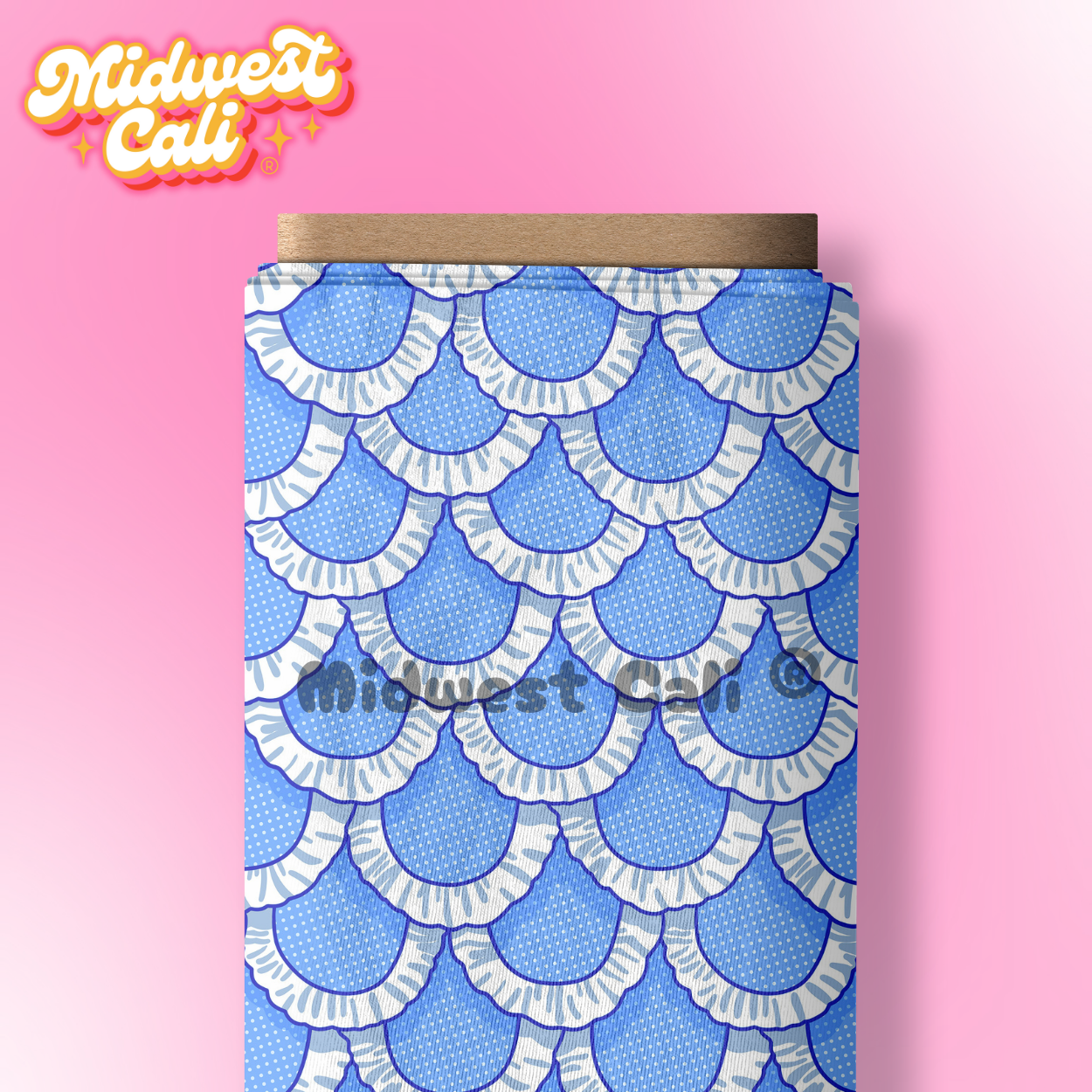 Alice Blue Ruffles - Custom Order