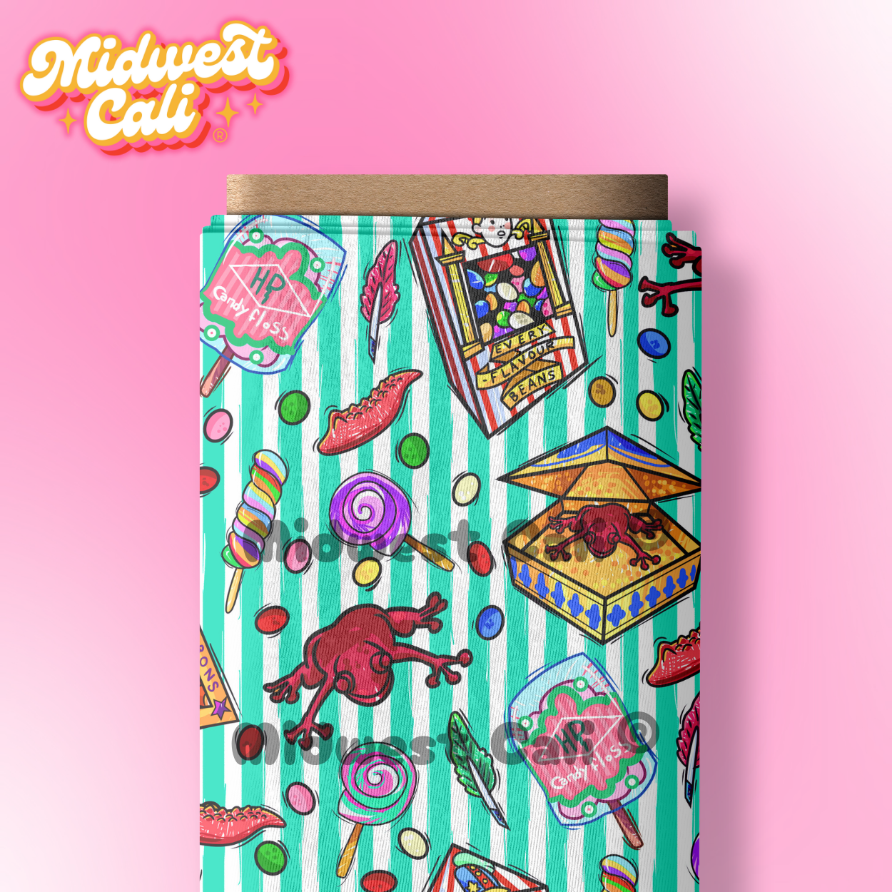 Magic Sweet Shoppe Green LARGE SCALE - Custom Order