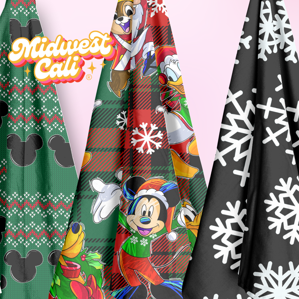 Holiday Plaid Snowflakes - Custom Order