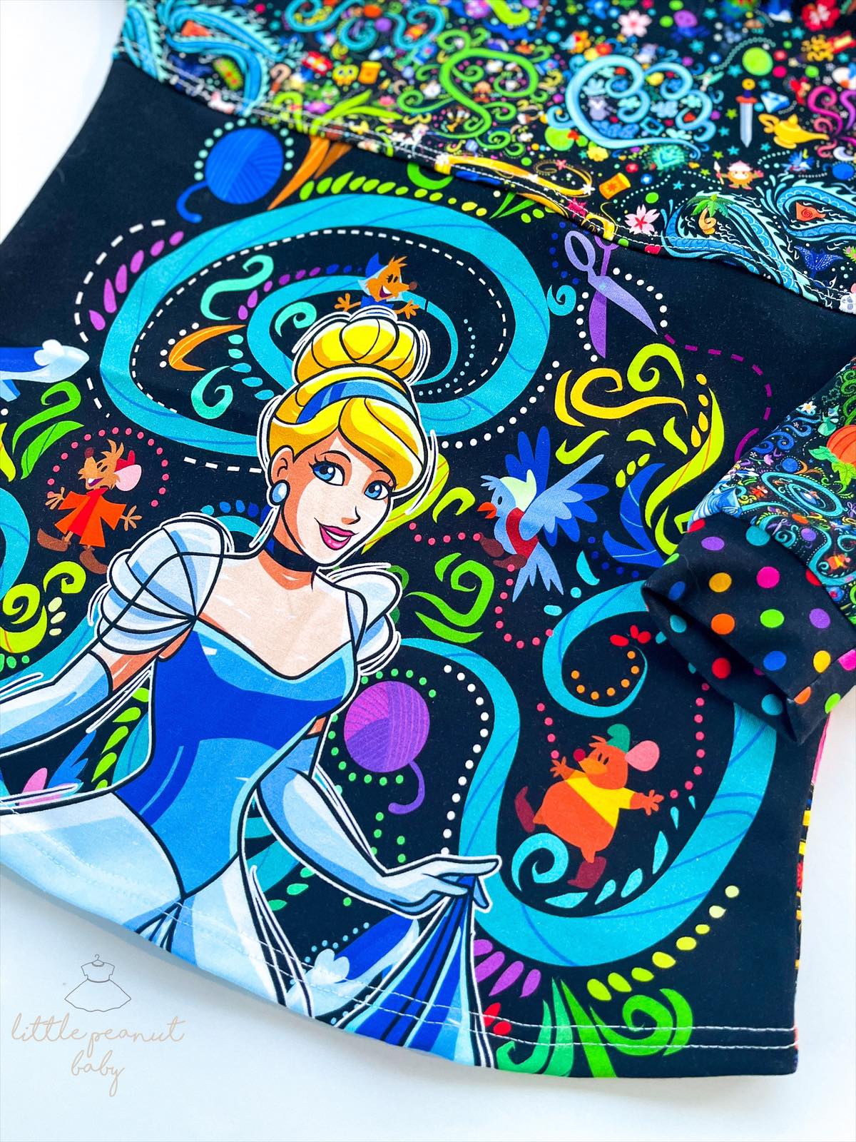 PRINCESS PAINTINGS CHARACTERS BLACK LARGE SCALE - Custom Order