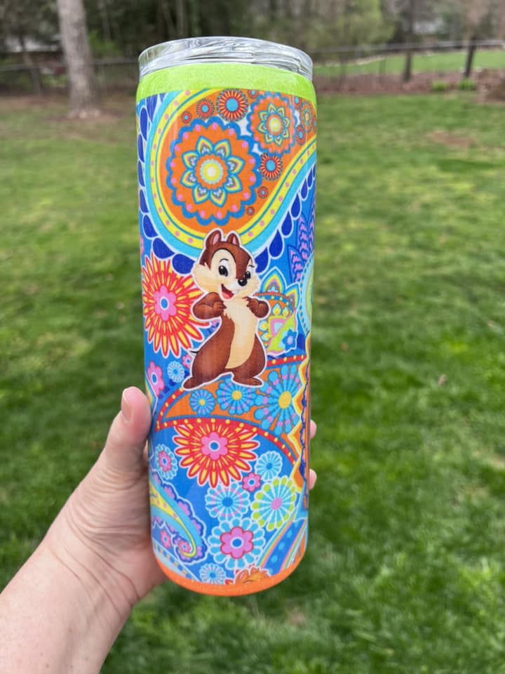 Chipmunk Paisley LARGE SCALE - Custom Order