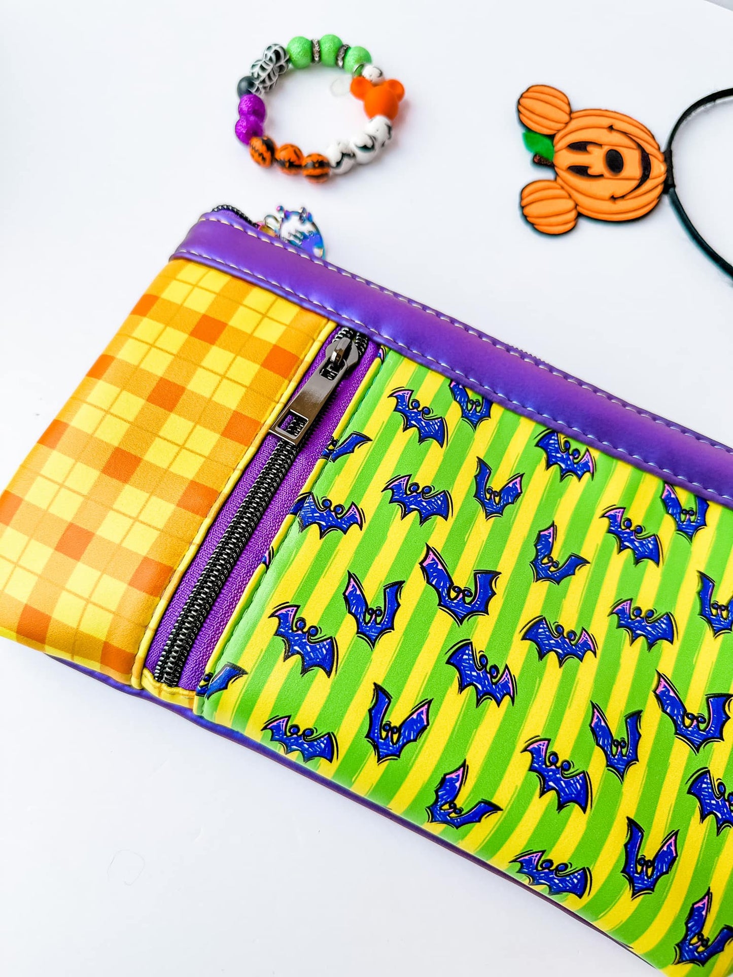 SPOOKY FRIENDS BAT STRIPES - Custom Order