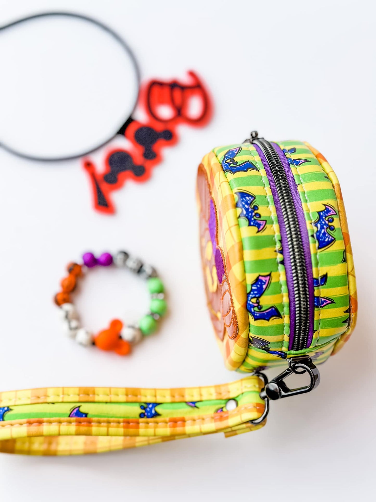 SPOOKY FRIENDS BAT STRIPES - Custom Order