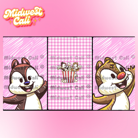 Chipmunk Friends PINK Panel Pack - Custom Order