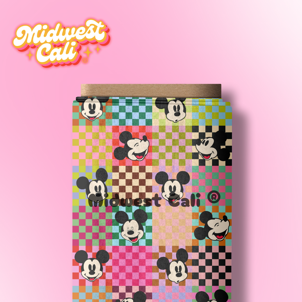 Groovy Mouse Checker  LARGE SCALE - Custom Order