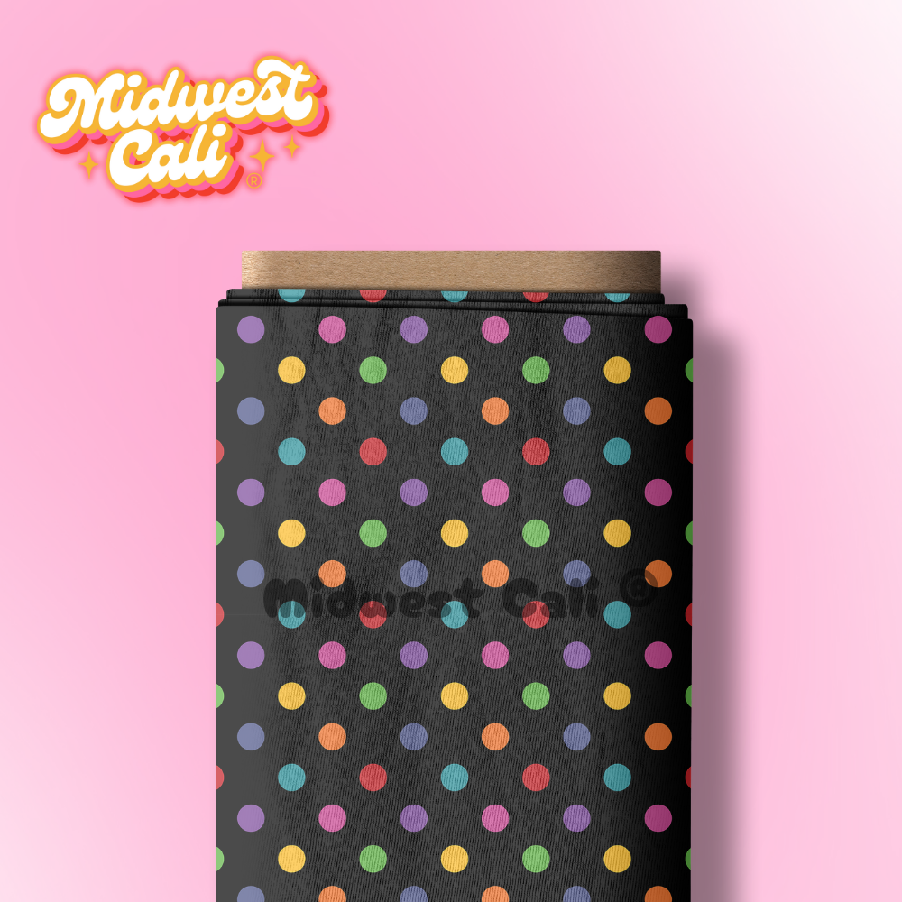 PRINCESS PAINTINGS BLACK POLKA DOT - Custom Order