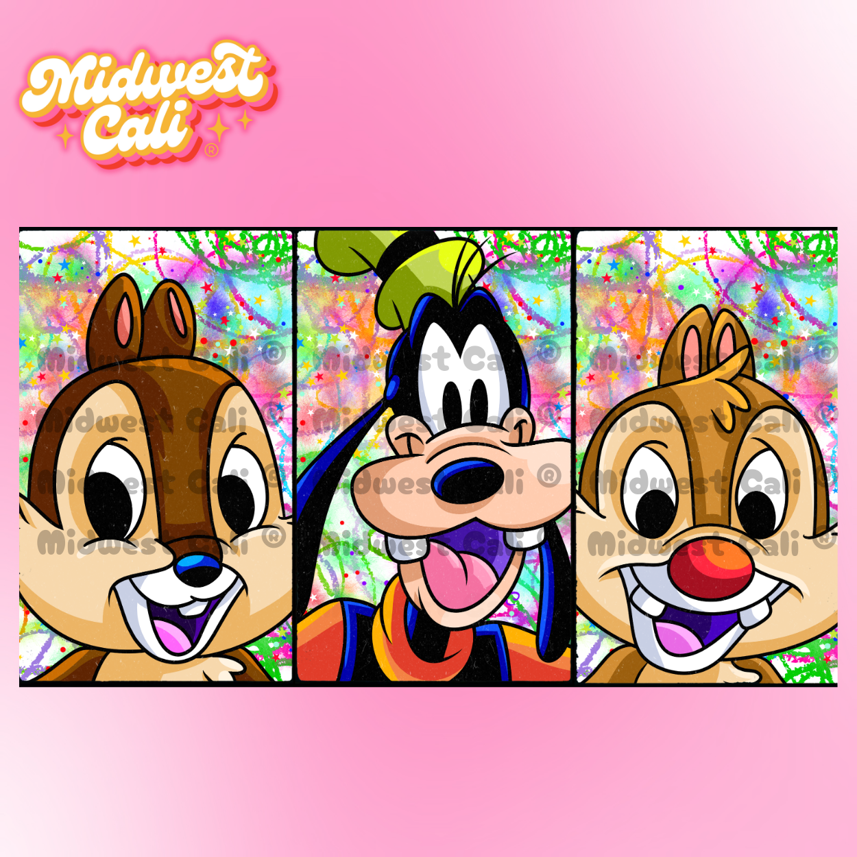 FAB 8 AUTOGRAPHS DALE CHIP GOOF Panel Pack - Custom Order