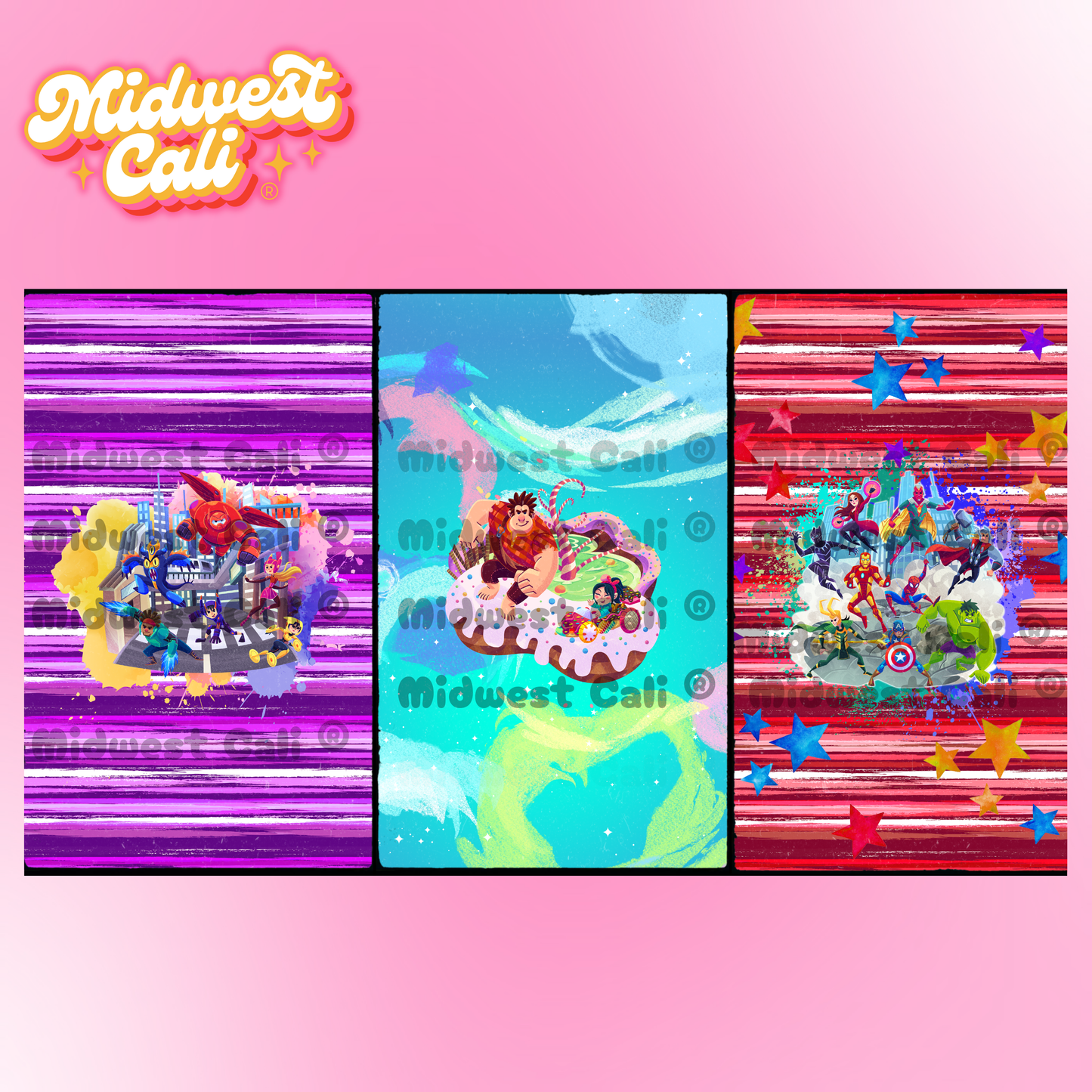 Superheroes Panel Pack - Custom Order