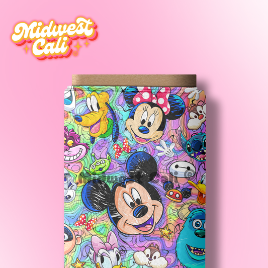 NEON FRIENDLY FACES SMALL SCALE - Custom Order