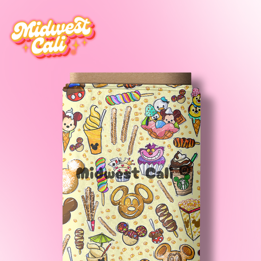 Snack Attack Yellow SMALL SCALE - Custom Order