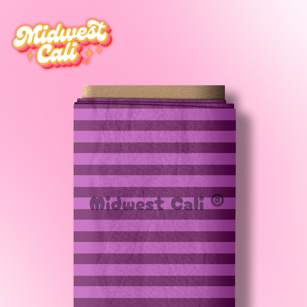 BLOSSOM COUTURE PURPLE STRIPE - Custom Order