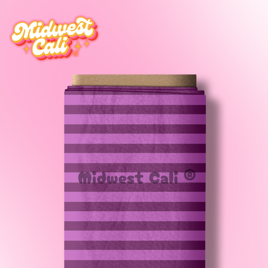 BLOSSOM COUTURE PURPLE STRIPE - Custom Order