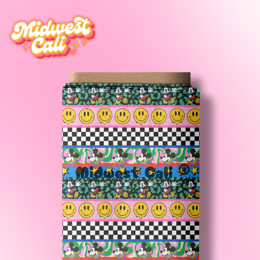 Retro Mouse Smiley Stripe - Custom Order