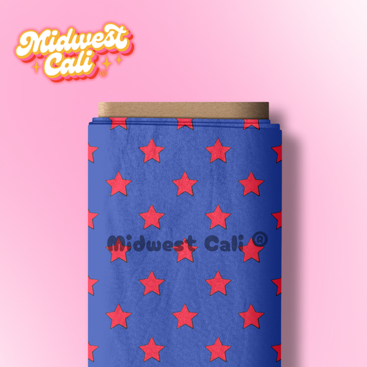 Mine Train BLUE STARS - Custom Order