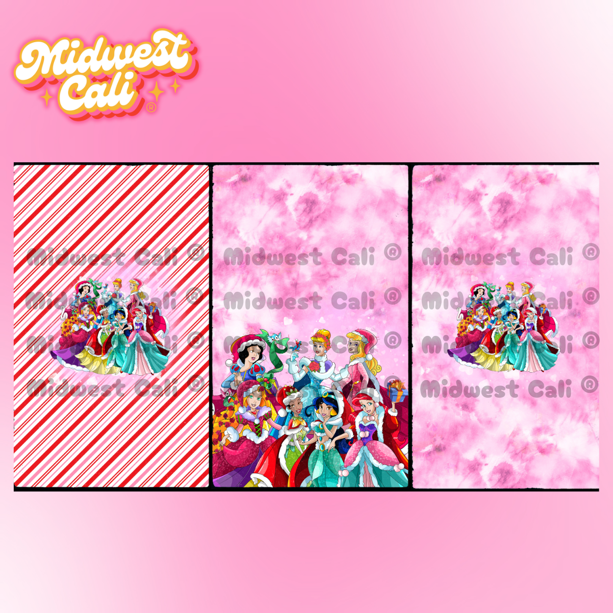 Christmas Princess Panel Pack - Custom Order
