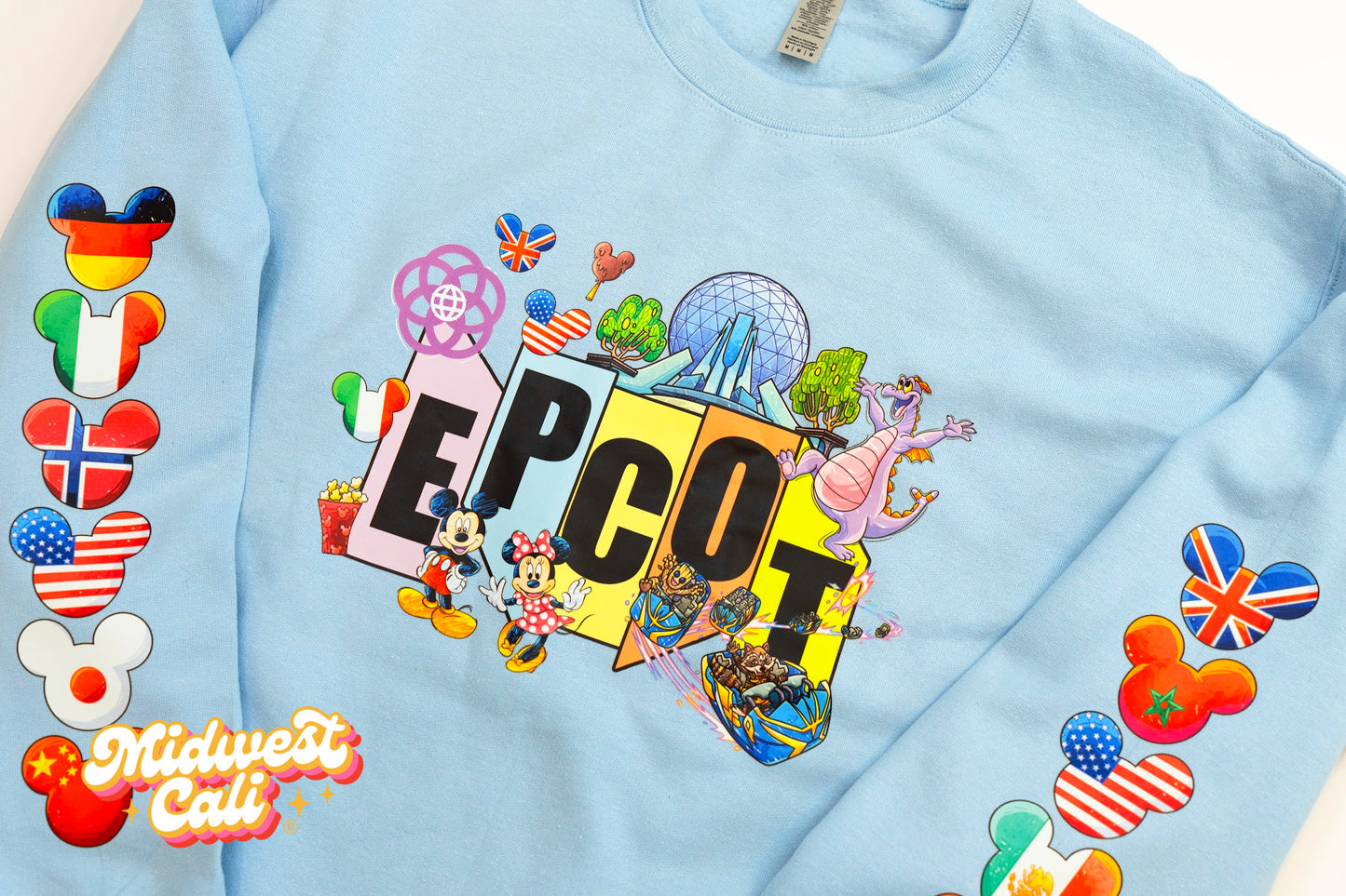 World Park - Midwest Cali Original Premium Fleece Sweatshirt MADE TO ORDER