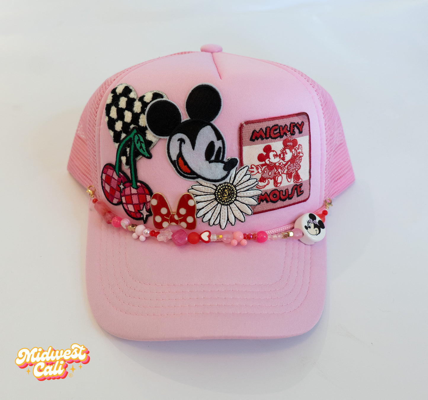 Mousey Pink Midwest Cali Trucker Hat