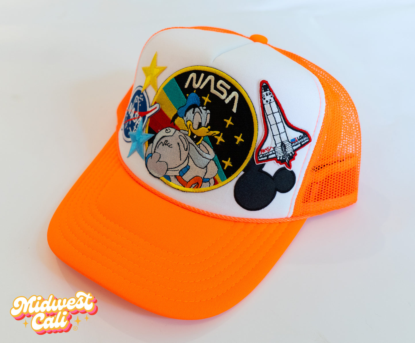 Astronaut Donald Midwest Cali Trucker Hat