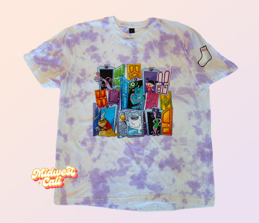 Monsters Purple Tie Dyed - Midwest Cali Original Premium Soft T-Shirt MADE TO ORDER