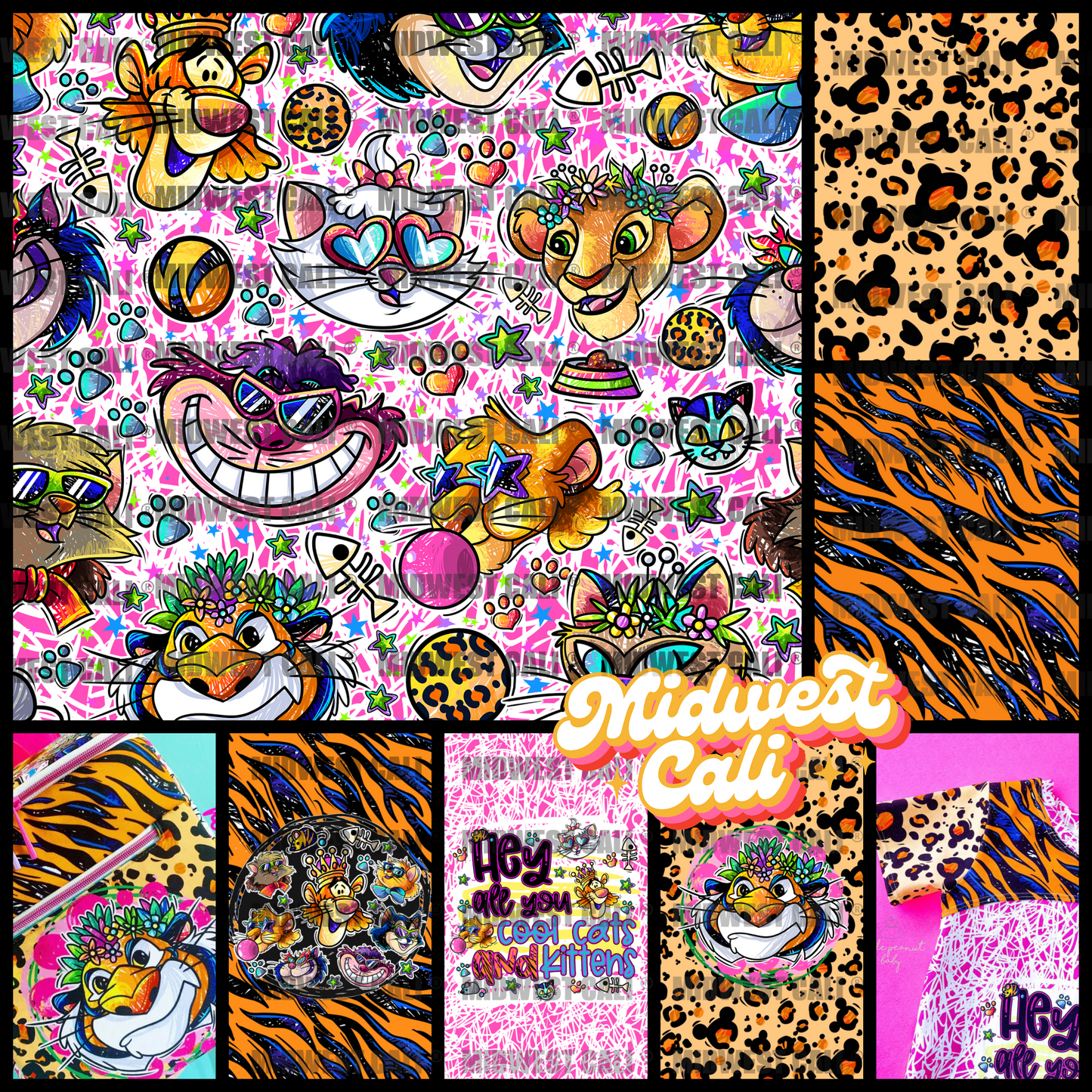COOL CATS SMALL SCALE - Custom Order