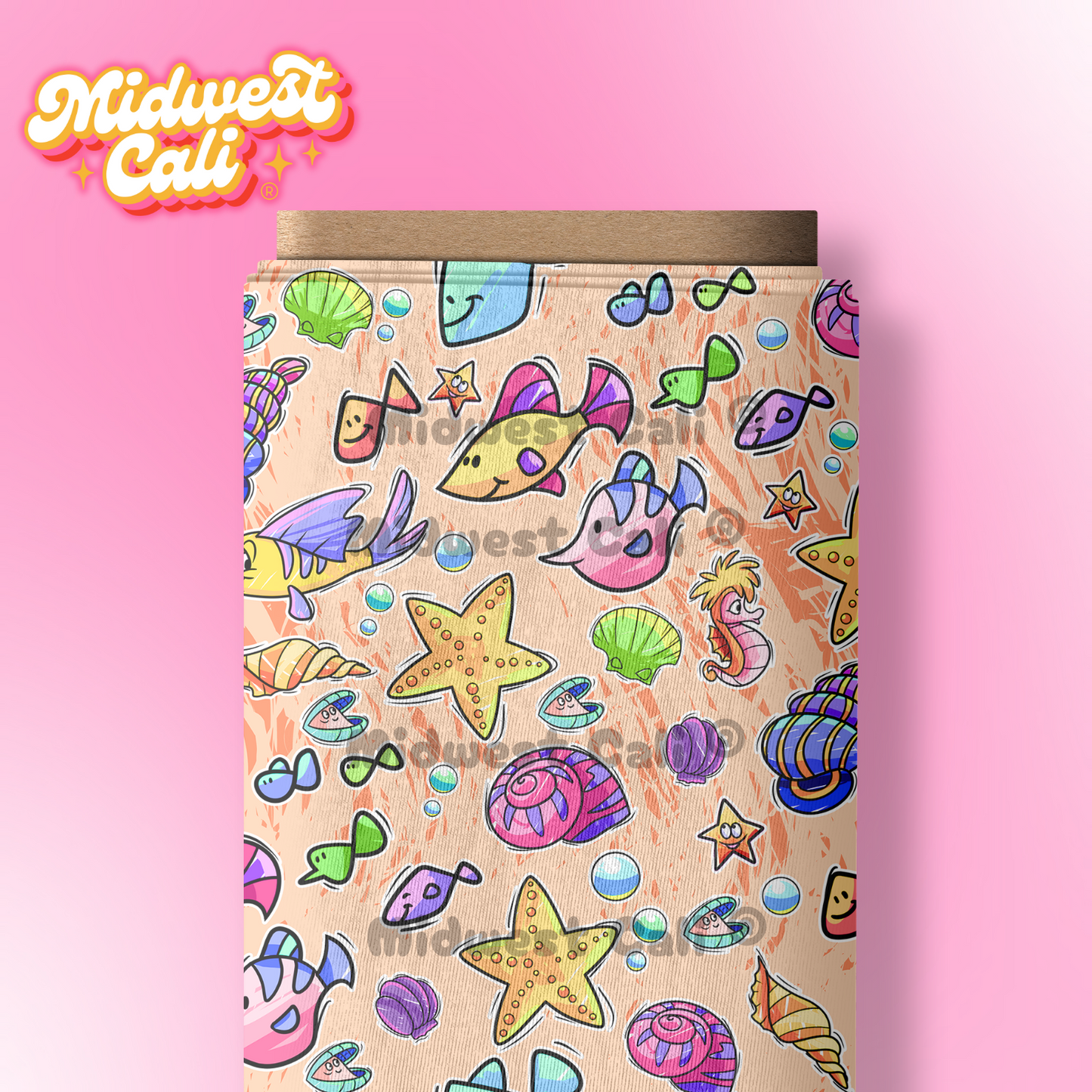 Under the Sea Orange Fish Coordinate - Custom Order