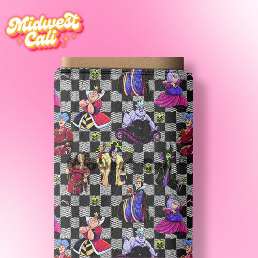 VILLAINOUS CHECKER SMALL SCALE - Custom Order