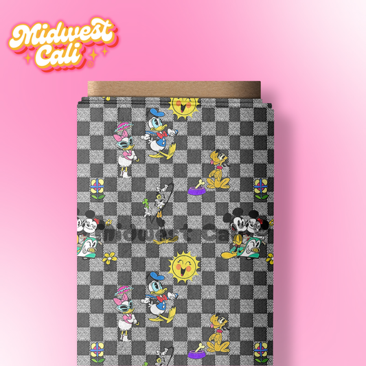 SHORT TOONS CHECKER SMALL SCALE - Custom Order