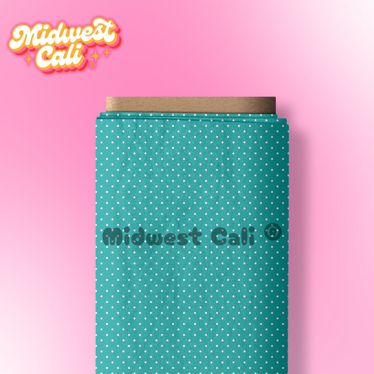 Floral Galaxy Teal Dot - Custom Order