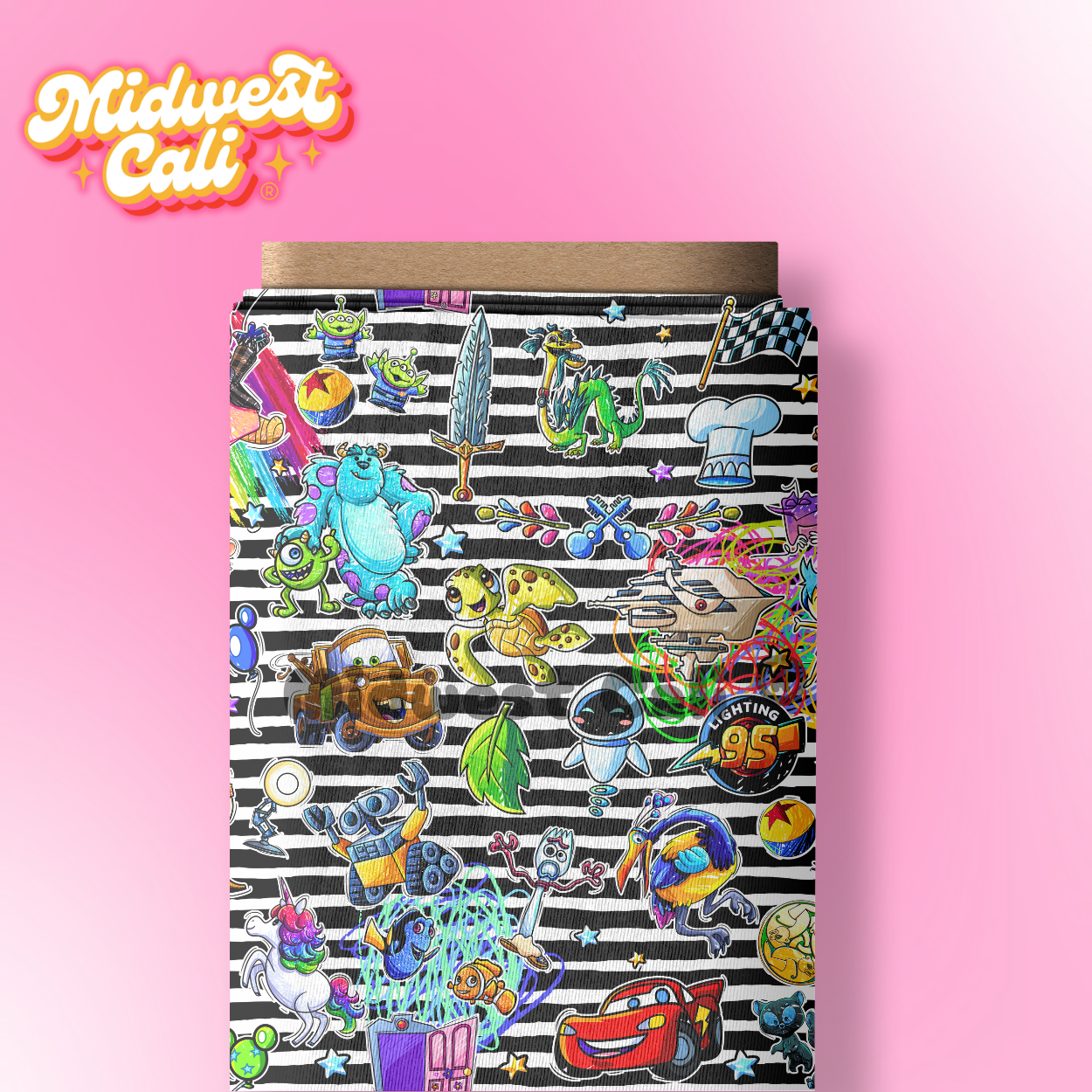 PIXI FRIENDS STRIPE SMALL SCALE - Custom Order