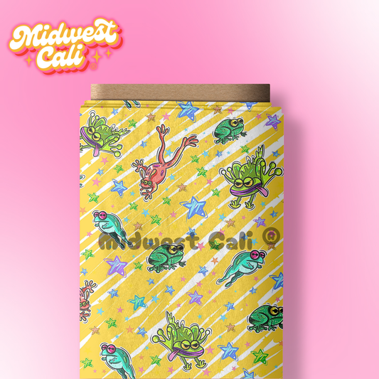 The Child Yellow Frogs - Custom Order