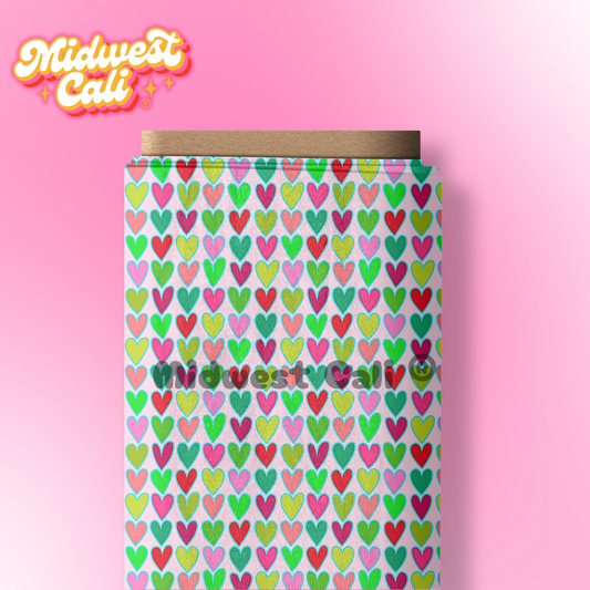 Christmas Princess Hearts - Custom Order