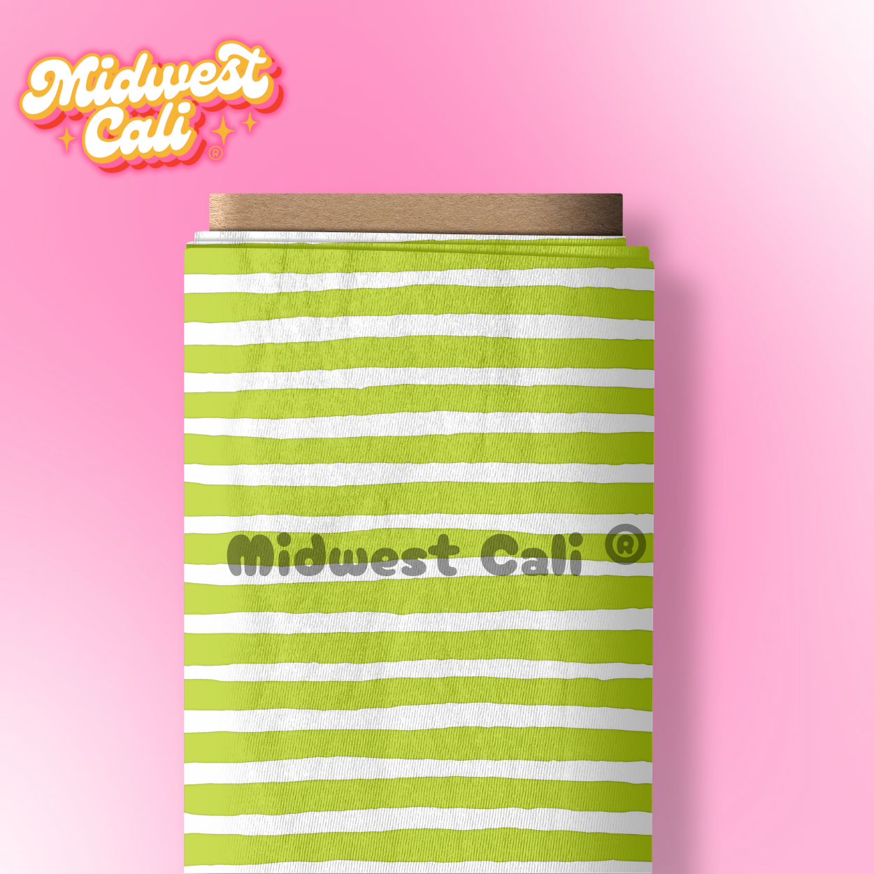 The Child Green Stripe - Custom Order