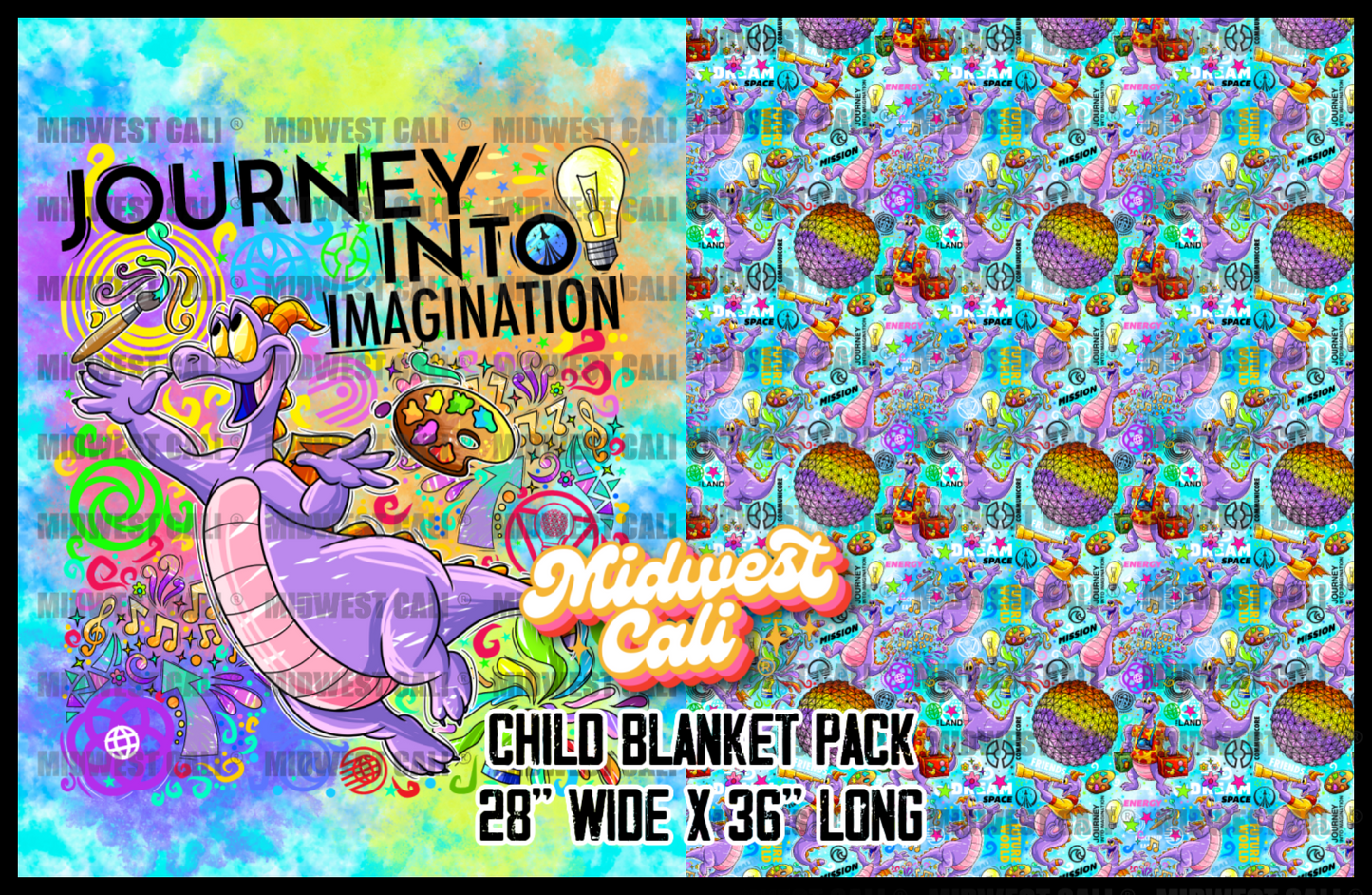 Imagination Blanket Topper or Pack  - Custom Order