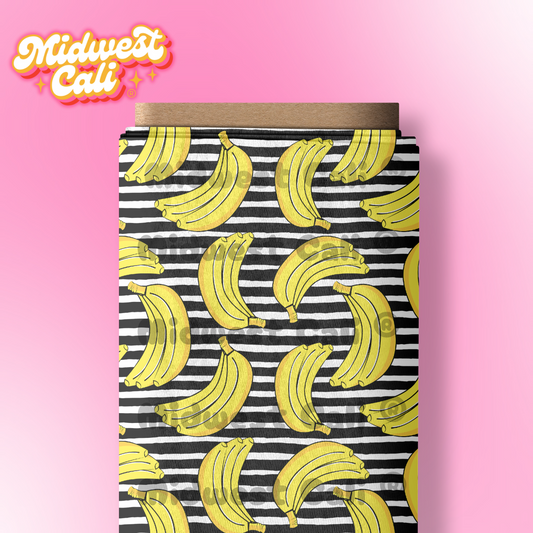Bananas Stripe Coordinate - Custom Order