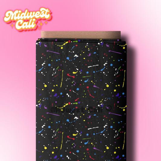 Heros in Action Paint Splatter Coordinate - Custom Order